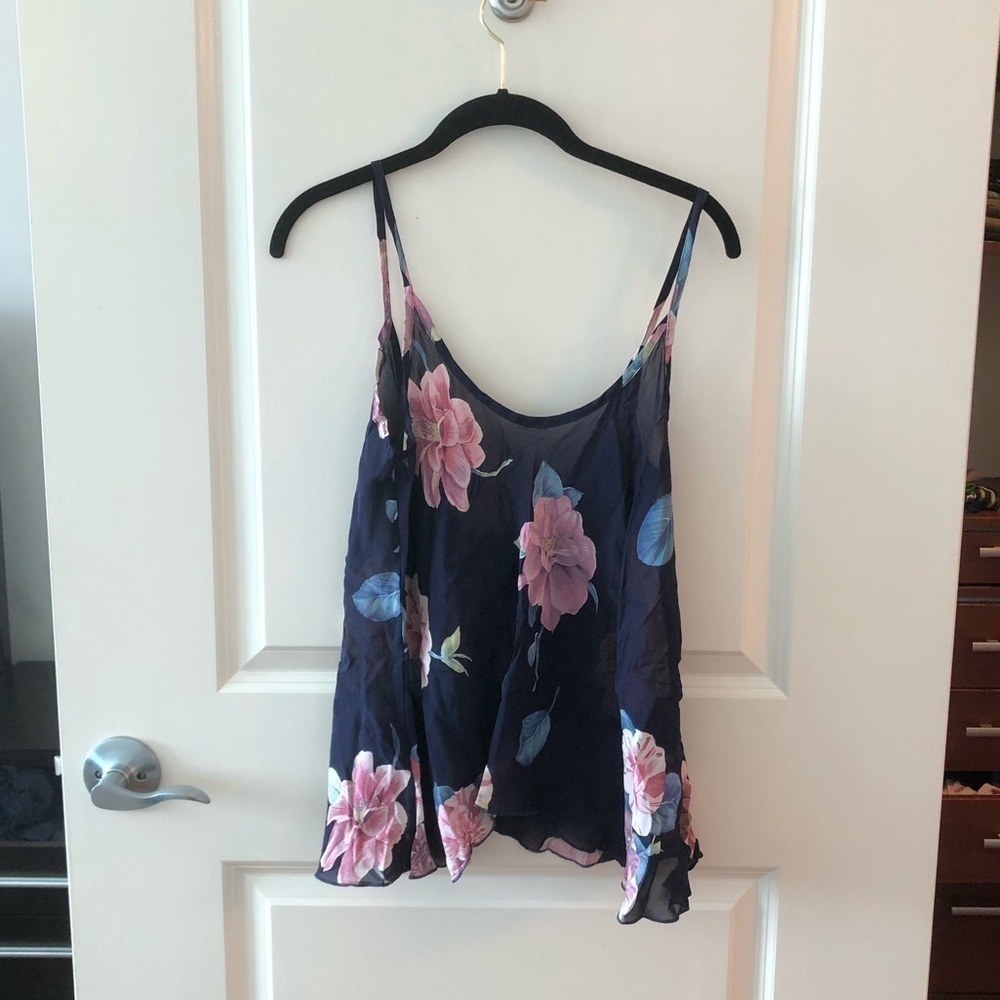 Planet Blue Floral Top